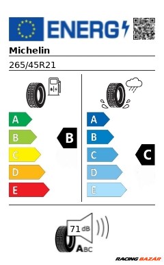 MICHELIN LATITUDE TOUR HP J LR SELFSEAL SUV 265/45 R21 104W off road, 4x4, suv nyári gumi 2. kép